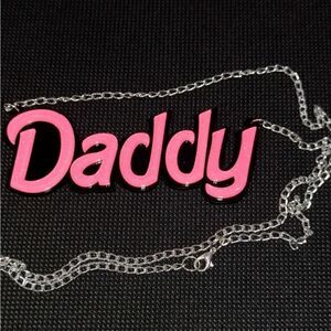 NWOT Daddy Necklace